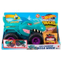Збільшена машинка "Хижий Мега Рекс" серії "Monster Trucks" Hot Wheels