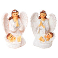Фігурка 17-131 янгол, люлька з малюком, кор., 9,5-13,5-8,5 см.