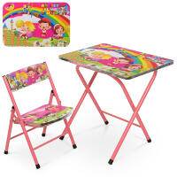 Столик A19-ABC стіл 40*60 см, 1 стільчик, кор., діти.